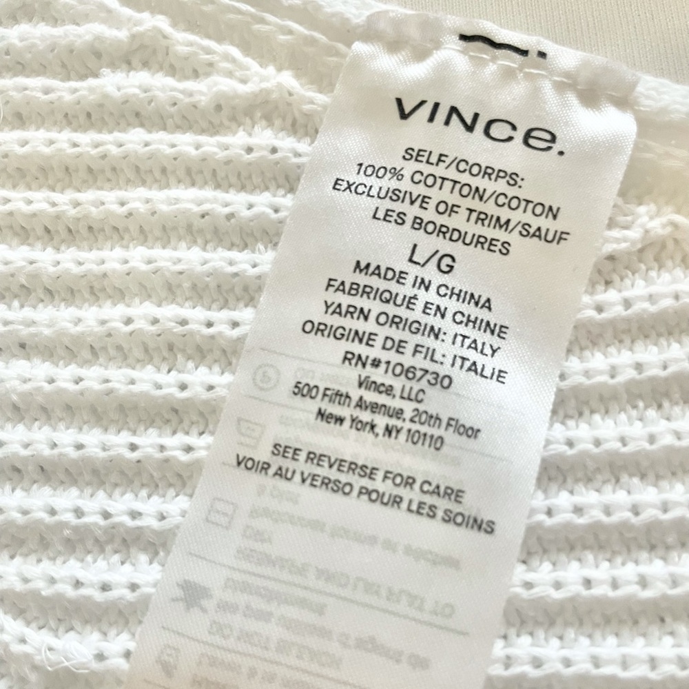 Vince Ribbed Top - Picture 7 of 7